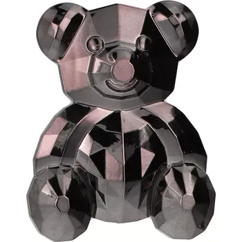 Stojánek na telefon BEAR - nalepovací - černý