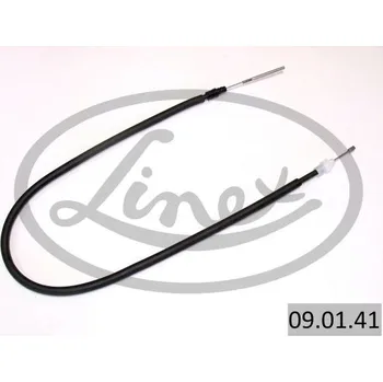 Lanko parkovací brzdy TAŽNÉ LANKO, PARKOVACÍ BRZDA LINEX 09.01.41 CITROEN EVASION/JUMPY/FIAT SCUDO TD/ULYSSE TB/LANCIA Z/PEUGEOT 806/EXPERT TD 2205/2080 94- TARCZE LEWA
