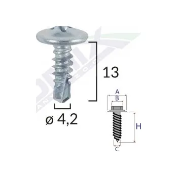 Oprava karosérie Romix Montážní šroub C60158