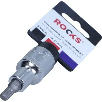 Gola hlavice Rooks Nástrčná hlavice, tisícihran 55mm, spline M7 OK-01.2815