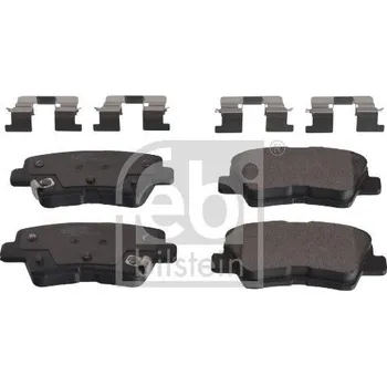 Brzdová destička Sada brzdových destiček, kotoučová brzda FEBI BILSTEIN 116289