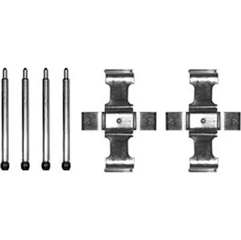 Přislušenství brzdového systému Sada příslušenství obložení kotoučové brzdy TRW PFK167