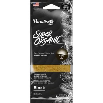 Vůně do auta Osvěžovač vzduchu Paradise Air Super Organic lněný blok, vůně New Car