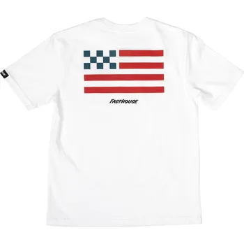 Chlapecké tričko Fasthouse Youth Liberty Tee White dětské tričko Velikost: YL