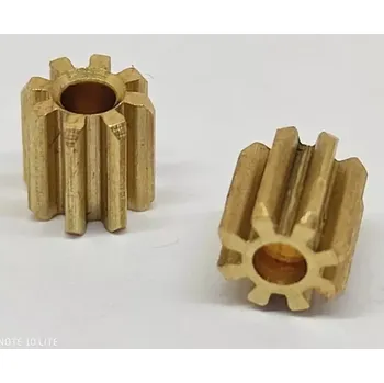 Příslušenství k autodráze MOSAZNÝ PASTOREK 8 ZUBŮ