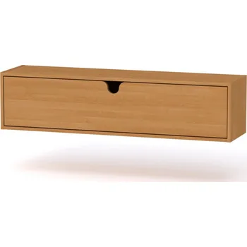 Šatní skříň Vomaks Závěsná vitrína MG-7 DOPRODEJ (Barva dřeva: olše)