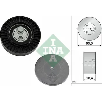 Napínací kladka, žebrovaný klínový řemen Schaeffler INA 531 0880 10