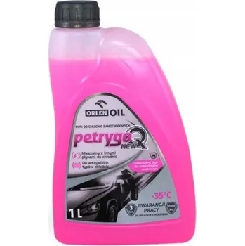 Nemrznoucí směs do chladiče Orlen Oil Petrygo New Q -35°C, růžová 1L