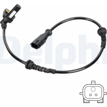 Přislušenství brzdového systému Snímač, počet otáček kol DELPHI SS20765