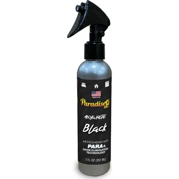 Vůně do auta Osvěžovač vzduchu Paradise Air Anywhere Odor Eliminator Spray - Black (207 ml)