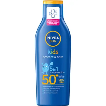 Přípravek na opalování Opalovací balzám NIVEA Sun Kids Protect & Care SPF 50, 200 ml