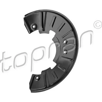 Brzdový kotouč Ochranný plech proti rozstřikování, brzdový kotouč TOPRAN 116 841