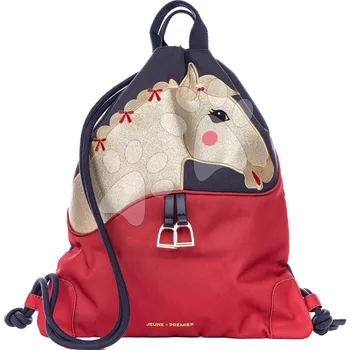 Školní sáček Školní vak na tělocvik a přezůvky City Bag Saddle Bag Jeune Premier ergonomický luxusní provedení 40*36 cm