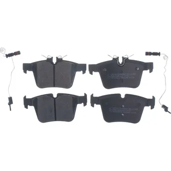 Brzdová destička Sada brzdových destiček, kotoučová brzda DENCKERMANN B111386