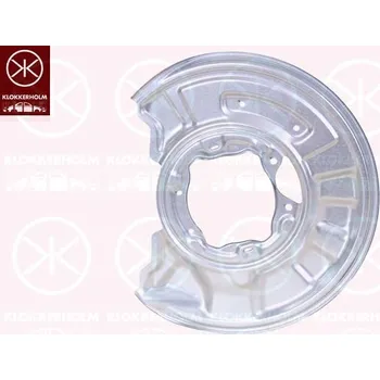 Brzdový kotouč Ochranný plech proti rozstřikování, brzdový kotouč KLOKKERHOLM 3518877