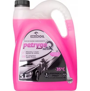 Náplň do chladiče a ostřikovače Orlen Oil Petrygo New Q -35°C, růžová 5L
