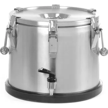 Termos s kohoutem 15l, nerez