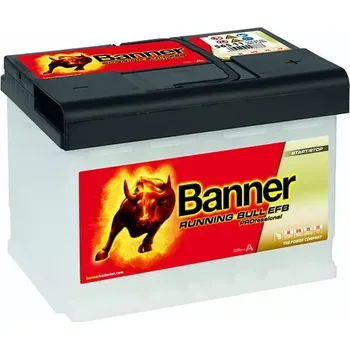 Autobaterie Banner Running Bull EFB PRO 565 11, 65Ah, 12V