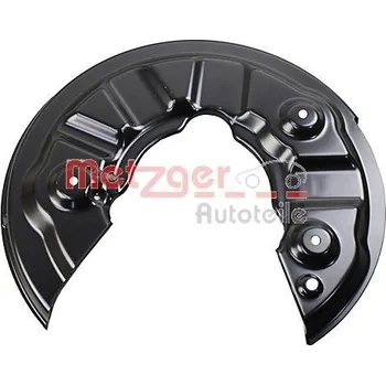 Brzdový kotouč Ochranný plech proti rozstřikování, brzdový kotouč METZGER 6115472