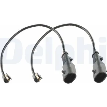 Brzdová destička Výstražný kontakt, opotřebení obložení DELPHI LZ0256