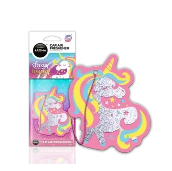 Vůně do auta Aroma Car Unicorn - glitter závěsná vůně
