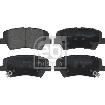 Brzdová destička Sada brzdových destiček, kotoučová brzda FEBI BILSTEIN 116261