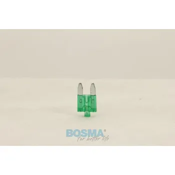 Autopojistky Bosma 2744 Pojistky Mini 30A zelená