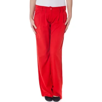 Dámské kalhoty Denny Rose 6075 Dámské kalhoty červené M