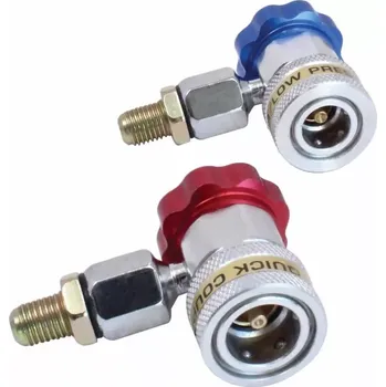 Autodílna Asta S-2QJ90 Rychlospojky pro servis a plnění klimatizace, R-134A