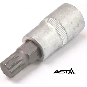 Dílna Asta 740412 Nástrčná hlavice tisícihran M12 62mm 1/2"