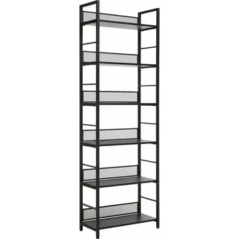 regál Regál Raw R6 187 cm černý mat