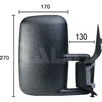 Auto zrcátko Vnější zpětné zrcátko ALKAR 9202966
