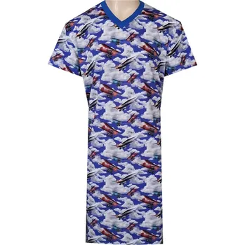 Pánská noční košile Pánská Noční Košile FOLTÝN NK426 Velikost: 4XL, Materiál: Krátký rukáv
