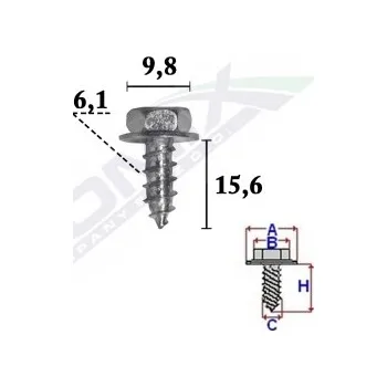 Oprava karosérie Romix Montážní šroub C70371
