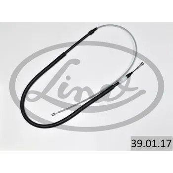 Lanko parkovací brzdy TAŽNÉ LANKO, PARKOVACÍ BRZDA LINEX 39.01.17 SKODA OCTAVIA III 12- 1548/822 LEWA/PRAWA