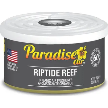 Vůně do auta Osvěžovač vzduchu Paradise Air Organic Air Freshener Riptide Reef - Vůně moře (42 g)