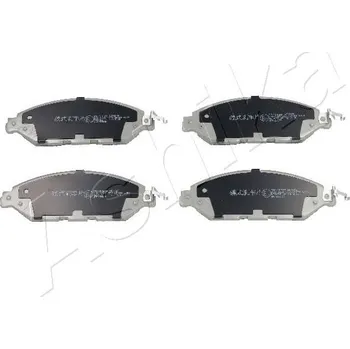 Brzdová destička Sada brzdových destiček, kotoučová brzda ASHIKA 50-01-1005