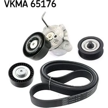 Sada žebrovaných klínových řemenů SKF VKMA 65176