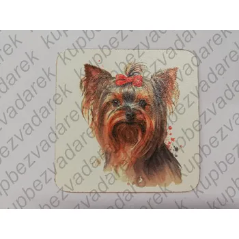 Podtácek - Jorkšír Velikost: 10x10cm