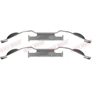 Přislušenství brzdového systému Sada příslušenství obložení kotoučové brzdy QUICK BRAKE 109-1221 QB