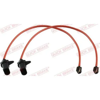 Brzdová destička Výstražný kontakt, opotřebení obložení QUICK BRAKE WS 0454 A