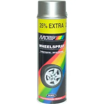 Motip 04007 sprej na disky kol, stříbrný 500ml