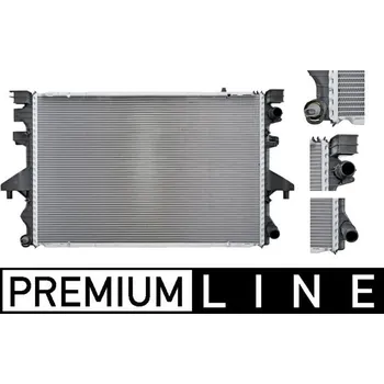 Motor automobilu Chladič, chlazení motoru MAHLE CR 583 000P