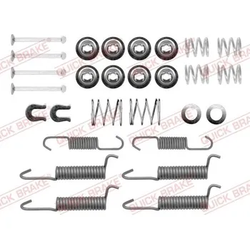 Brzdový systém Sada příslušenství, parkovací brzdové čelisti QUICK BRAKE 105-0821 QB