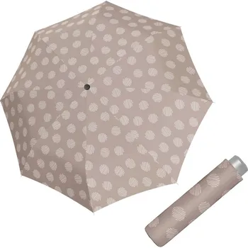 Módní doplněk Doppler Mini Light Soul taupe - dámský skládací deštník