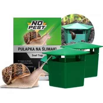Past na slimáky - domeček 2ks