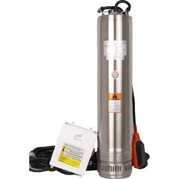 Čerpadlo Leo 5DWm4/8-1,5P 230V 1,5kW ponorné čerpadlo s plovákem a se spínací skříní s kabelem 15m