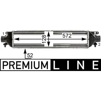 Chladič motoru Chladič turba MAHLE CI 437 000P