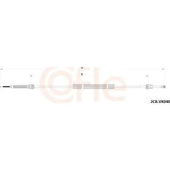 Tažné lanko, ruční převodovka COFLE 2CBVK040