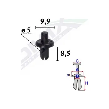Oprava karosérie Romix Rozšiřující zástrčka C70557
